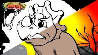 Animatic for Dinosaurs Walking Through the Desert  Dinosaur Songs from Dinostory by Howdytoons