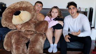 Giant Teddy Bear Prank On Hype House