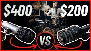 Earthworks DM6  Kick Mic Shootout #earthworks #audix #drums