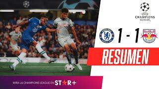 ¡LOS BLUES NO PUDIERON ANTE LOS TOROS ROJOS EN STAMFORD BRIDGE  Chelsea 1-1 RB Salzburgo  RESUMEN