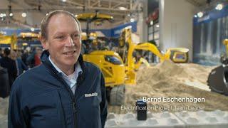 Electrification - Komatsu at bauma 2022