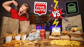 THE CLASH OF THE CALORIES  Five Guys Vs Shake Shack