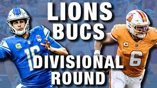 Tampa Bay Bucs at Detroit Lions in DIVISIONAL ROUND