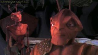 Dreamwork’s Antz 1998 - General Mandible Cutter scenes 13