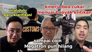 Bea cukai menuai banyak kritikan‼️ klarifikasi bea cukai