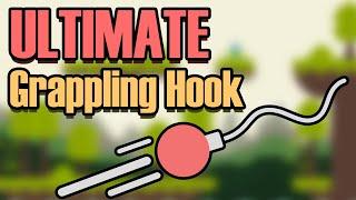 I created the PERFECT grappling hook... and you can too UNITY 2D