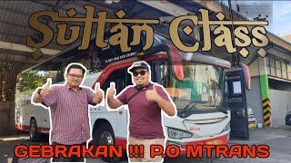 TERBARU Gebrakan PO Mtrans  SULTAN CLASS  Avante H-8  Bus dengan Freezer Cargo 