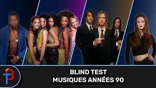 Blind Test Musiques années 90 de 40 extraits