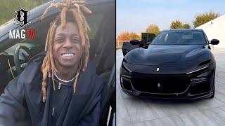 Im Very Private Lil Wayne Shows Off His Ferrari Purosangue SUV 