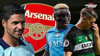 ARSENAL EXPLORING MIDFIELD OPTIONS OSIMHEN & GYÖKERES LINKS CONTINUE