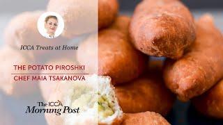 The Potato Piroshki by CHef Maia Tasakanova  ICCA DUbai