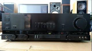 Luxman LV-105 Hybrid amplifier tested on B&O Beovox M100 and Canton RC-L