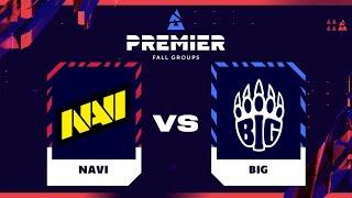 NAVI проти BIG  BLAST Premier Fall Groups 2024