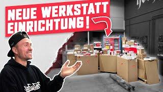 Holyhall  NEUE WERKSTATTEINRICHTUNG  Das WÜRTH GEIL ️‍