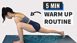 5 min Quick Warm Up Routine Before Stretching