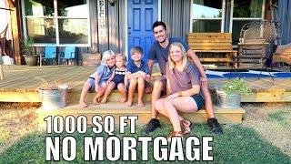 Debt Free Family of 5 - build 1000 sq ft Home NO Mortgage  Latigo Life