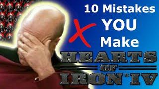 10 MISTAKES new players make in Hearts of Iron IV