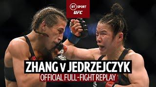 Greatest title fight ever?  Zhang Weili v Joanna Jedrzejczyk  UFC 248 Full-Fight Replay