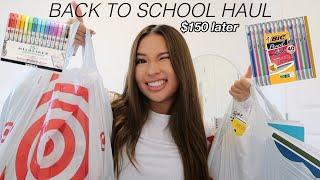 BACK TO SCHOOL SUPPLY HAUL ️ senior year of high school