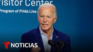 Reportan que Biden discutirá futuro de su campaña de reelección con su familia  Noticias Telemundo