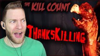 WHAT AM I WATCHING?? Reacting to ThanksKilling Kill Count by Dead Meat