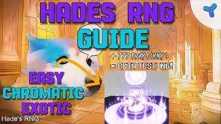 THE ULTIMATE HADES RNG GUIDE