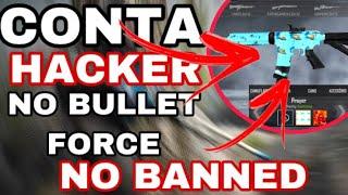 CONTA HACKER  NO BULLET FORCE COM TODAS AS ARMAS  no BANNED