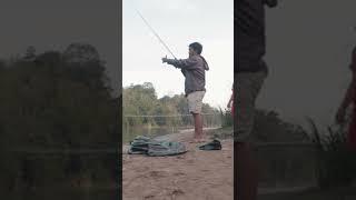 EXPERIMEN MANCING PAKE DRONE #drone #mancing #mancingmania #experiment