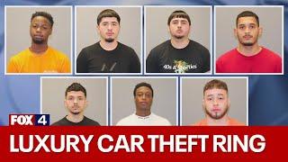 7 suspects linked to luxury auto theft ring