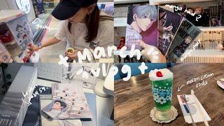 ３月の日記  ikea shopping manga & anime merch shopping reading vlog desk and manga shelf organizing
