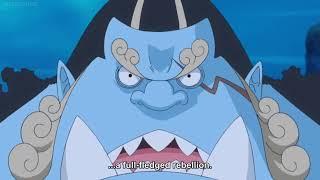 Say I join the straw hats one day.... Jinbei expresses Luffy as his captain1080p