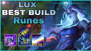 LUX Gameplay #1  -Carry +  Best BuildRunes Season 12  l Some tips l League of Legends l