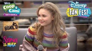 Coop & Cami BUNKD & Sydney to the Max Panel  2019 Fan Fest  Disney Channel