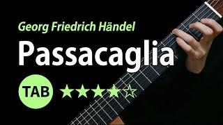 Passacaglia Handel - Tab & Lesson
