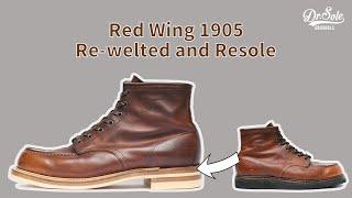 【Bench-Re-Built】Red Wing 1905 Re-welted and Resole