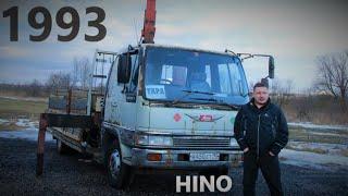 Урвал японца HINO Ranger 1993 кму UNIC 370KЯпонский Манипулятор