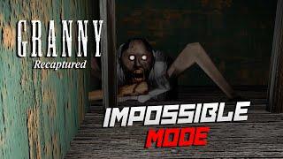 GRANNY KARANLIKTA BENİ BEKLİYOR - Granny Recaptured IMPOSSIBLE MODE