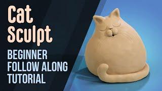 Cat Sculpt  -  Follow Along Tutorial  -  Blender 2 8