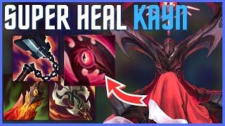 Kayn but I heal to full health with 1 Ability 100% Lifesteal