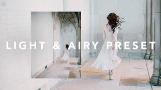 How I use my Light & Airy Preset for Lightroom