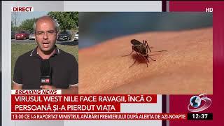 Un pacient infectat cu virusul West Nile a murit. Este al treilea din Suceava