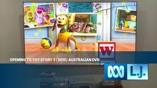 Opening to Toy Story 3 2010 Australian DVD