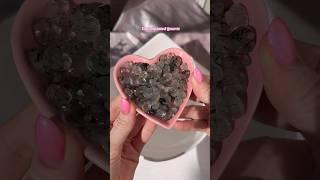 What’s in the Crystal Heart Confetti?  #asmr #crystalconfetti #crystalmix #crystals #crystalshop