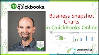 Business SnapShot Charts in QuickBooks Online