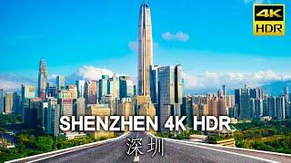 Driving in Shenzhen China the construction of Shenzhen city is shocking｜4K HDR｜