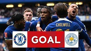 GOAL  Carney Chukwuemeka  Chelsea 3-2 Leicester City  Quarter-final  Emirates FA Cup 2023-24