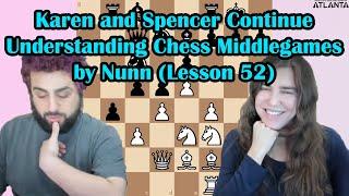 Wednesday Spencer teaches John Nunns Pawn Chains from Understanding Chess Middlegames