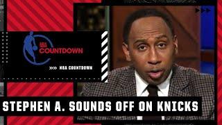 Stephen A. goes on EPIC RANT after Knicks blow 28-PT lead to Nets  NBA Countdown