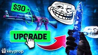 HOW I GOT FREE CSGO SKINS ON KEY-DROP