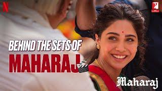 Making Of Maharaj  Behind The Scenes Ft. Junaid Khan Jaideep Ahlawat Shalini Pandey Sharvari